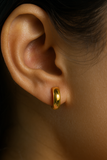 Round Hoop Earrings