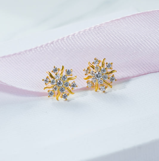 spark stud earrings