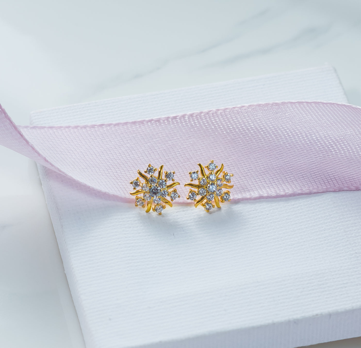 spark stud earrings