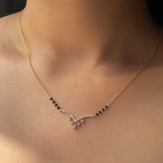 Floral Mangalsutra
