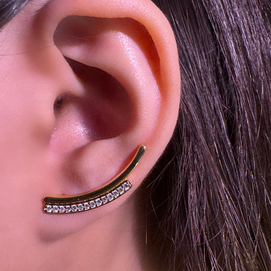 Parallel Climber Earring