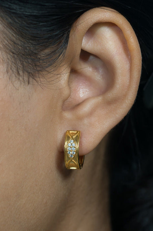 Antique Hoop Earring