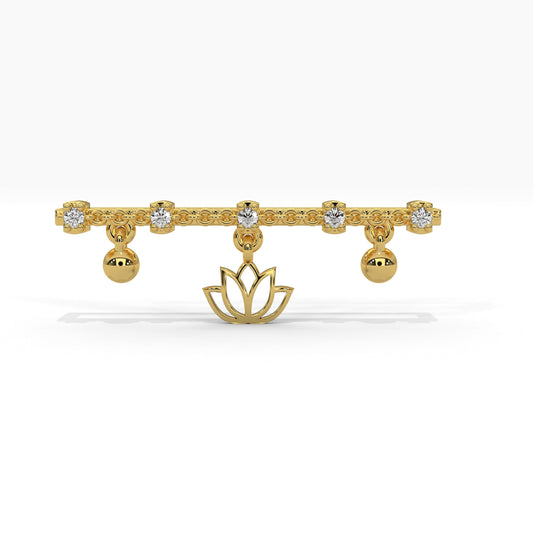 Lotus Silver Charm